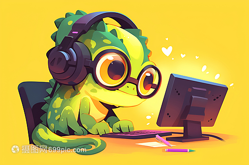 變色龍開發者 在軟件開發中的多面手與適應力象征